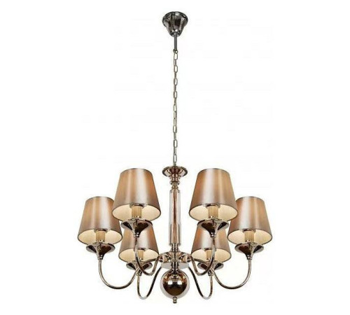 Подвесная люстра iLamp Rolling P2406-6 Nickel