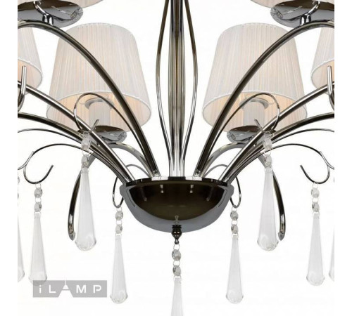 Подвесная люстра iLamp Perfection RM7006/8CR