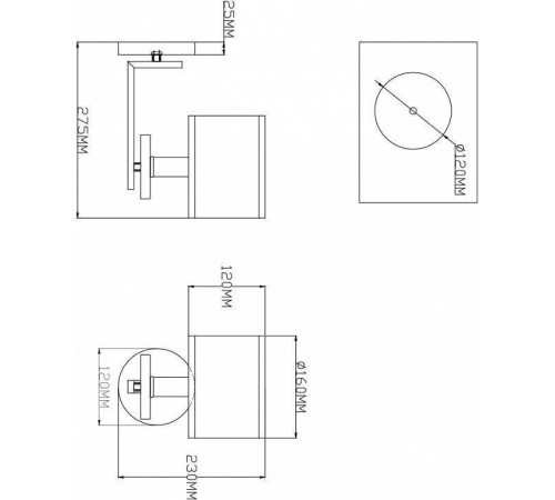 Бра Moderli Trio V2640-1W