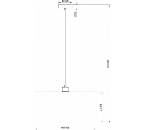 Подвесной светильник Moderli Room V2733-1P