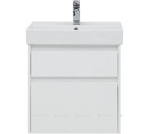 Набор мебели для ванной Aquanet Nova Lite 60 2 ящика белый глянец 00242921