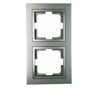 Рамка на 2 поста Mono Electric Despina 102-240000-161