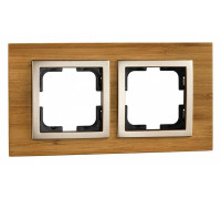 Рамка на 2 поста Mono Electric Style 107-530000-161