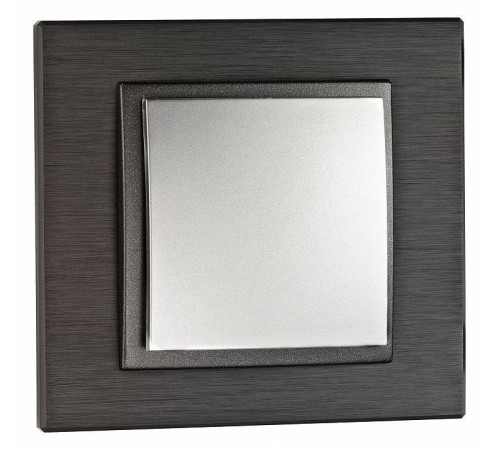 Рамка на 1 пост Mono Electric Style Aluminium 107-820000-160