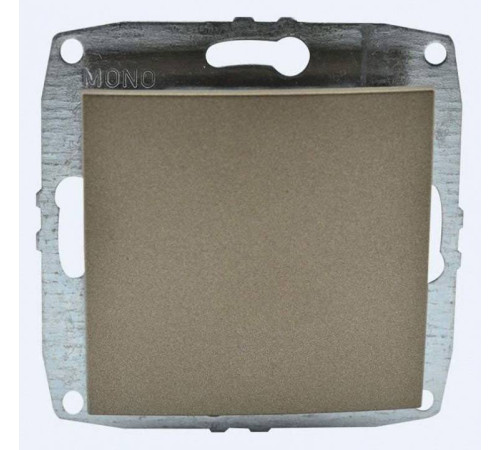 Выключатель одноклавишный без рамки Mono Electric Despina / Larissa 500-002325-100