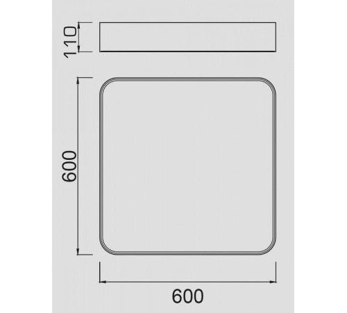 Накладной светильник Mantra Cumbuco 6153