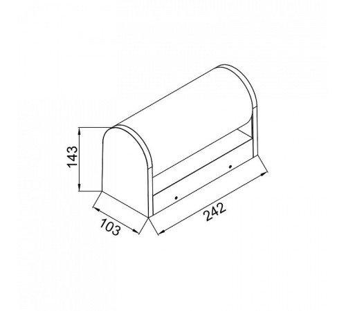 Накладной светильник Mantra GANT 9155