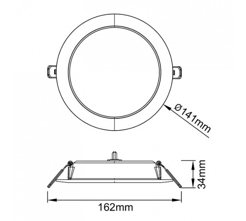 Встраиваемый светильник Mantra NASAO 9296