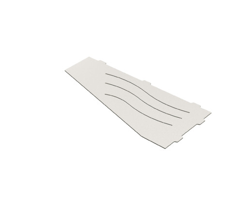 Полка для ванной RGW MT-01W белая 49279901-01