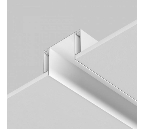 Профиль алюминиевый встраиваемый Maytoni ALM013EC 2 м ALM-11681-PL-W-2M