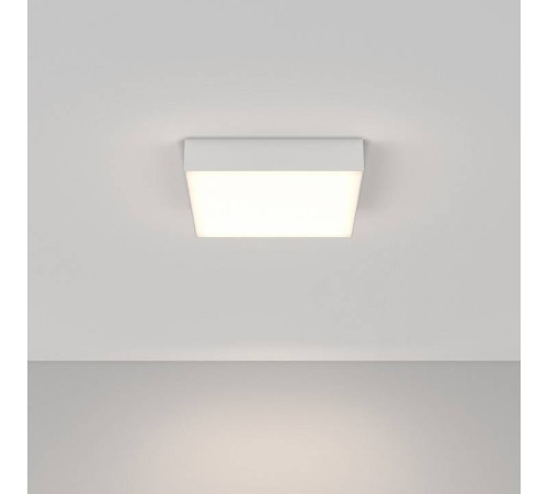 Потолочный светильник Maytoni Zon 36 Вт 4000 К квадратный белый C032CL-36W4K-SQ-W