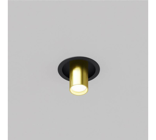 Встраиваемый светильник Maytoni FOCUS S C048CL-01-GU10-BBS