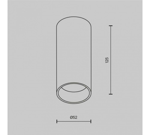 Накладной светильник Maytoni Technical FOCUS LED C056CL-L12W3K-W-PT