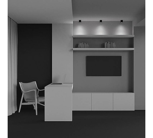 Накладной светильник Maytoni Alfa LED 12 Вт 3000 K C064CL-L12B3K