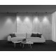 Накладной светильник Alfa LED C065CL-8W4K-SQ-B