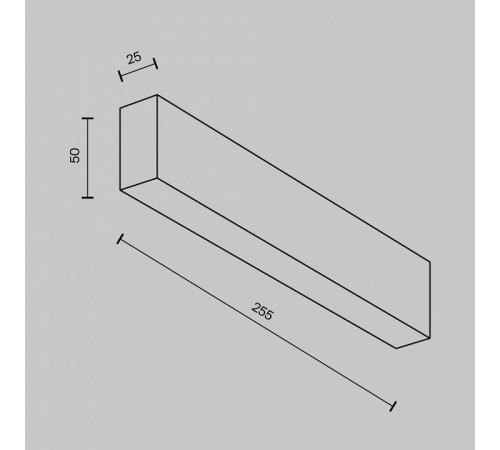 Накладной светильник Maytoni Basis C068CL-20W3-6K-W