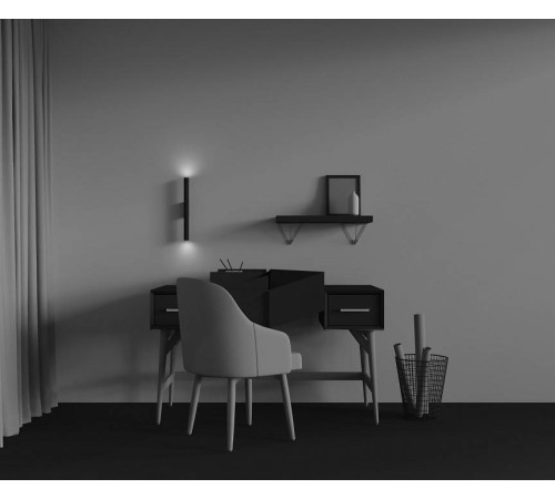 Бра Maytoni Calipso 12 Вт 2700 К C082WL-12W2.7K-B