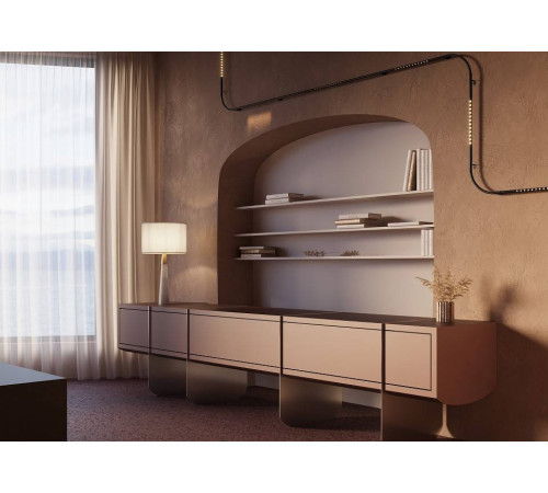 Модульный светильник Maytoni Points C101CL-L1000-24W3-6K-B