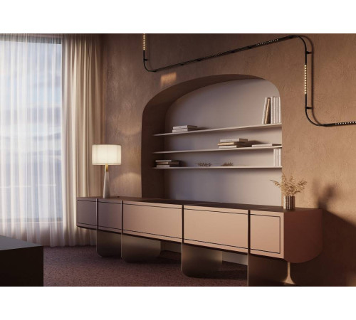 Модульный светильник Maytoni Points C101CL-L500-12W3-6K-B