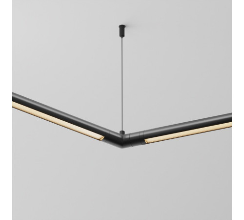 Соединитель угловой L-образный для треков накладных Maytoni CA018LWC-B