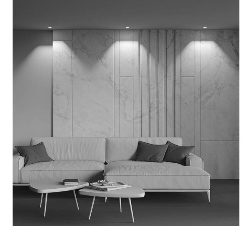 Встраиваемый светильник Maytoni Alfa 10 Вт 4000K квадратный диммируемый DL043-01-10W4K-D-SQ-WB