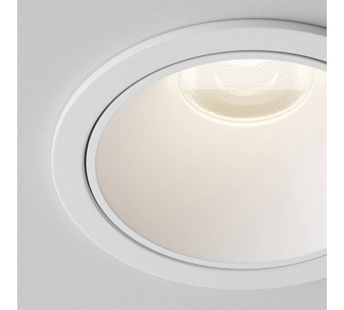 Встраиваемый светильник Maytoni Alfa LED DL043-01-10W4K-RD-W-1