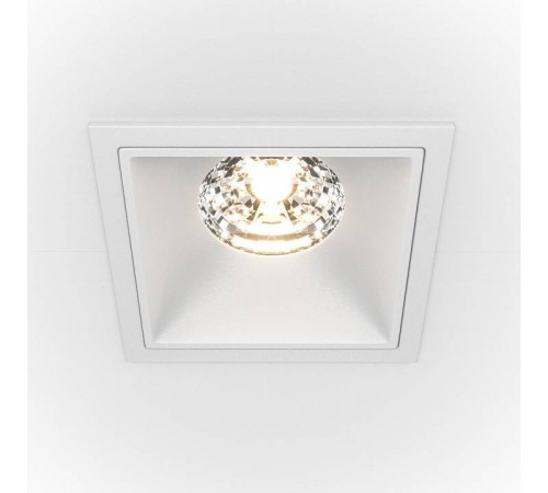 Встраиваемый светильник Maytoni Alfa DL043-01-15W3K-D-SQ-W