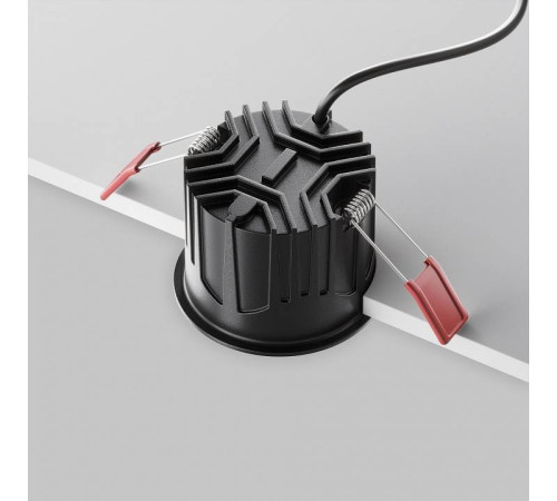 Встраиваемый светильник Maytoni Alfa LED DL043-01-15W4K-RD-B-1