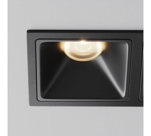 Встраиваемый светильник Maytoni Alfa LED DL043-02-10W3K-SQ-B-1