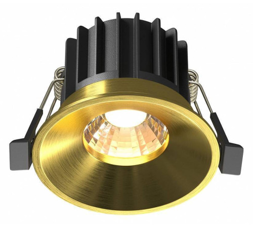 Встраиваемый светильник Maytoni Round DL058-12W3K-BS