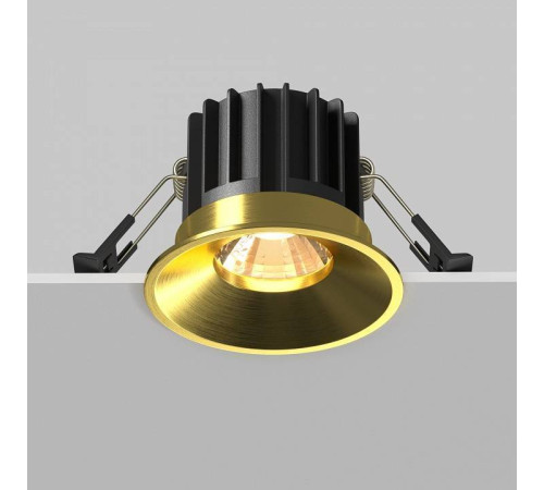 Встраиваемый светильник Maytoni Round DL058-12W3K-BS