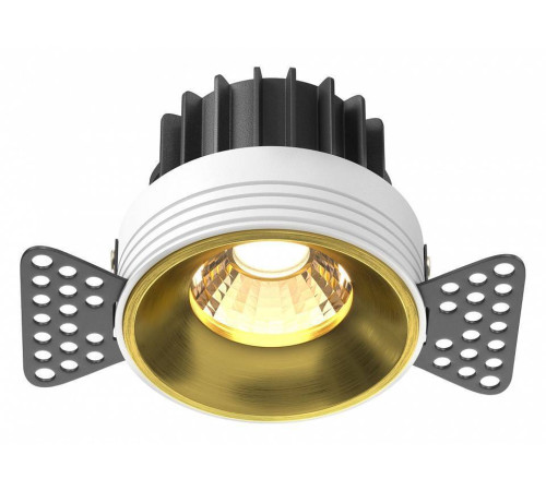 Встраиваемый светильник Maytoni Round DL058-12W3K-TRS-BS