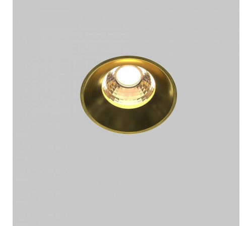 Встраиваемый светильник Maytoni Round DL058-12W3K-TRS-BS