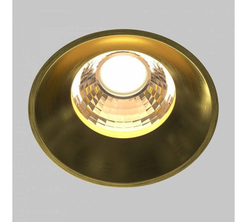 Встраиваемый светильник Maytoni Round DL058-12W3K-TRS-BS