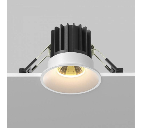 Встраиваемый светильник Maytoni Round DL058-7W2.7K-W