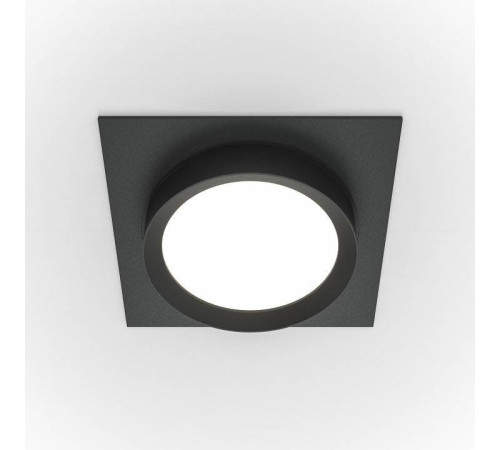 Встраиваемый светильник Maytoni Hoop DL086-GX53-SQ-B