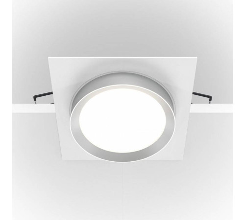 Встраиваемый светильник Maytoni Hoop DL086-GX53-SQ-WS