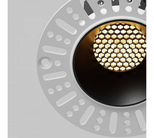 Встраиваемый светильник Maytoni Dip DL119-10W-2.7K-TRS-B