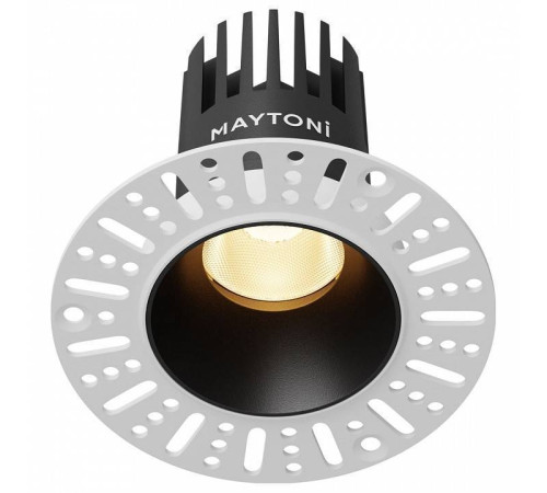 Встраиваемый светильник Maytoni Dip DL119-10W-2.7K-TRS-B