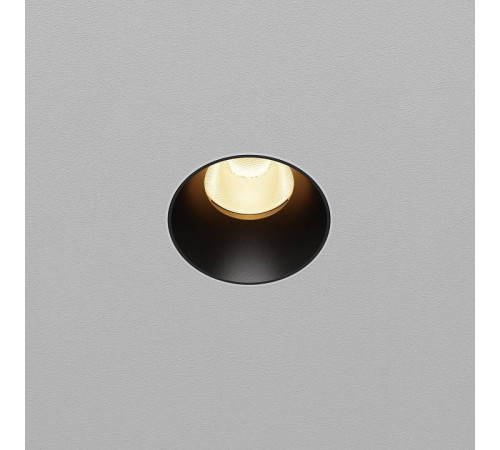 Встраиваемый светильник Maytoni Dip DL119-10W-2.7K-TRS-B