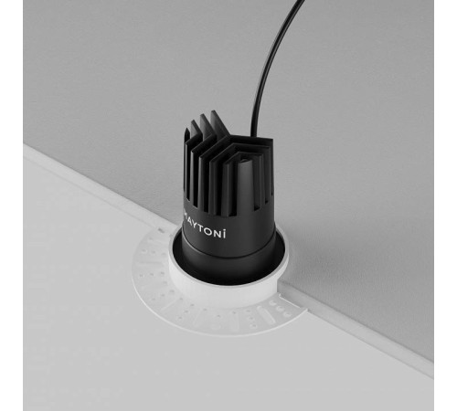 Встраиваемый светильник Maytoni Dip DL119-10W-2.7K-TRS-B