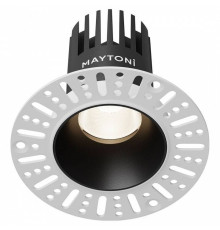 Встраиваемый светильник Maytoni Dip DL119-10W-4K-TRS-B