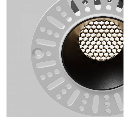 Встраиваемый светильник Maytoni Dip DL119-10W-4K-TRS-B