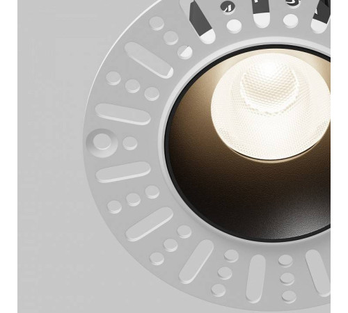 Встраиваемый светильник Maytoni Dip DL119-10W-4K-TRS-B