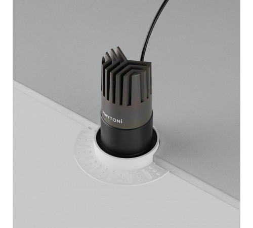 Встраиваемый светильник Maytoni DL120-10W-3K-TRS-B