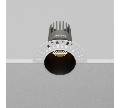 Встраиваемый светильник Maytoni DL120-10W-3K-TRS-B