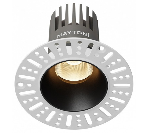 Встраиваемый светильник Maytoni DL124-10W-3K-TRS-B