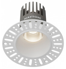 Встраиваемый светильник Maytoni Technical Dip DL124-10W-4K-TRS-W
