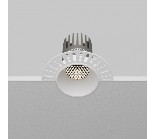 Встраиваемый светильник Maytoni Technical Dip DL124-10W-4K-TRS-W