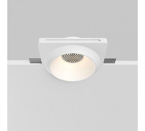 Встраиваемый светильник Maytoni Gyps Modern DL124-GU10-01-TRS-W